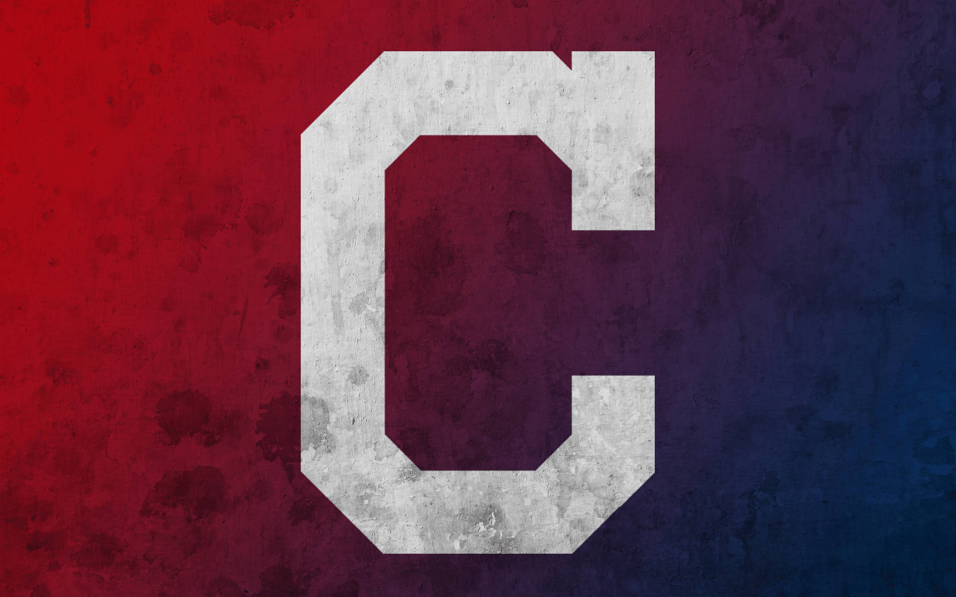 Gradient Cleveland Indian Logo