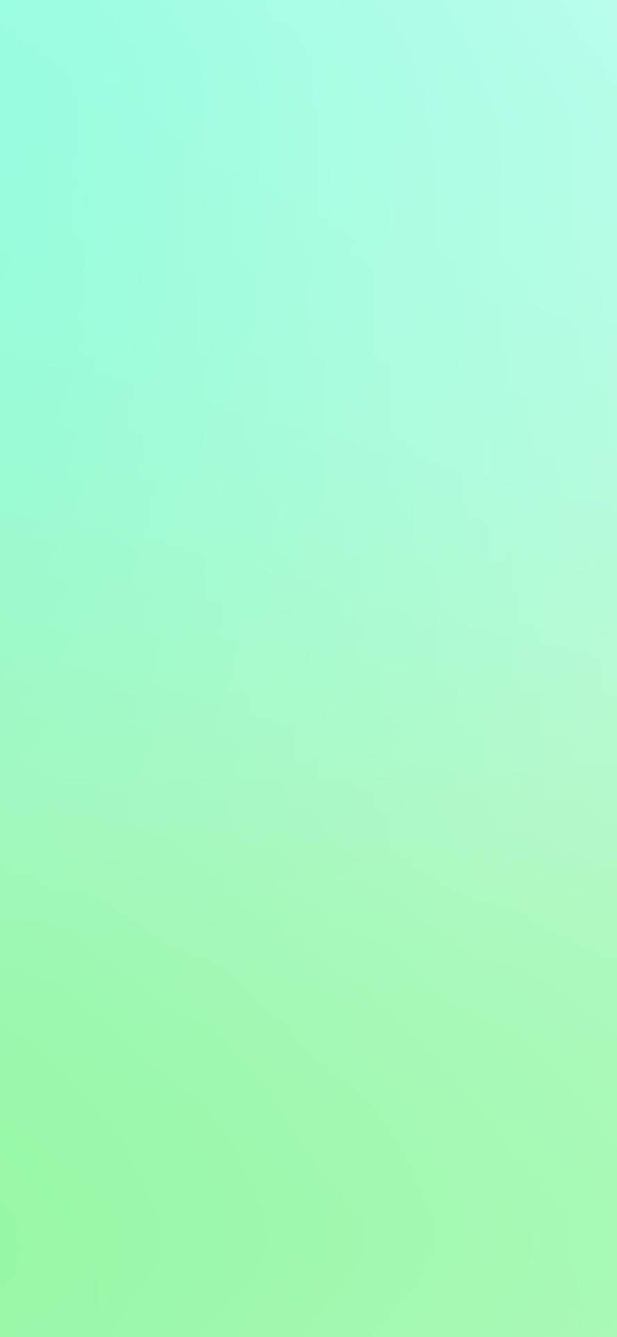 Gradient Mint Green Iphone Background