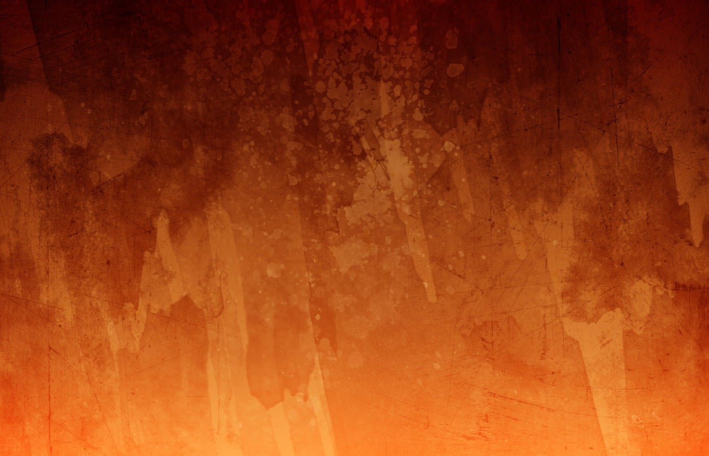 Gradient Orange Grunge Texture Background