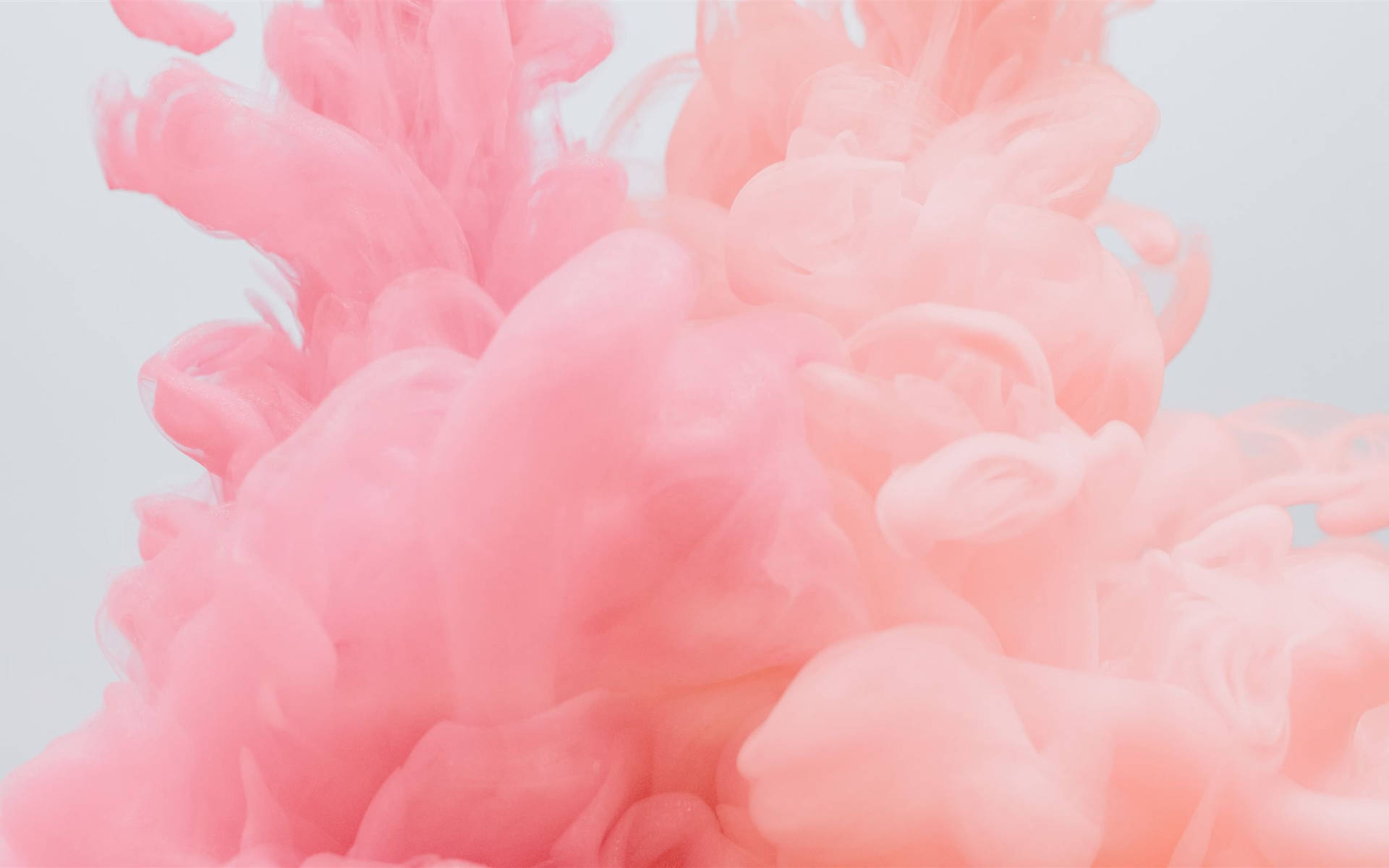 Gradient Peach Aesthetic Smoke Background