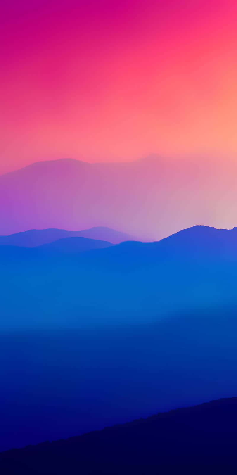 Gradient Pink And Blue For Ios 3 Background