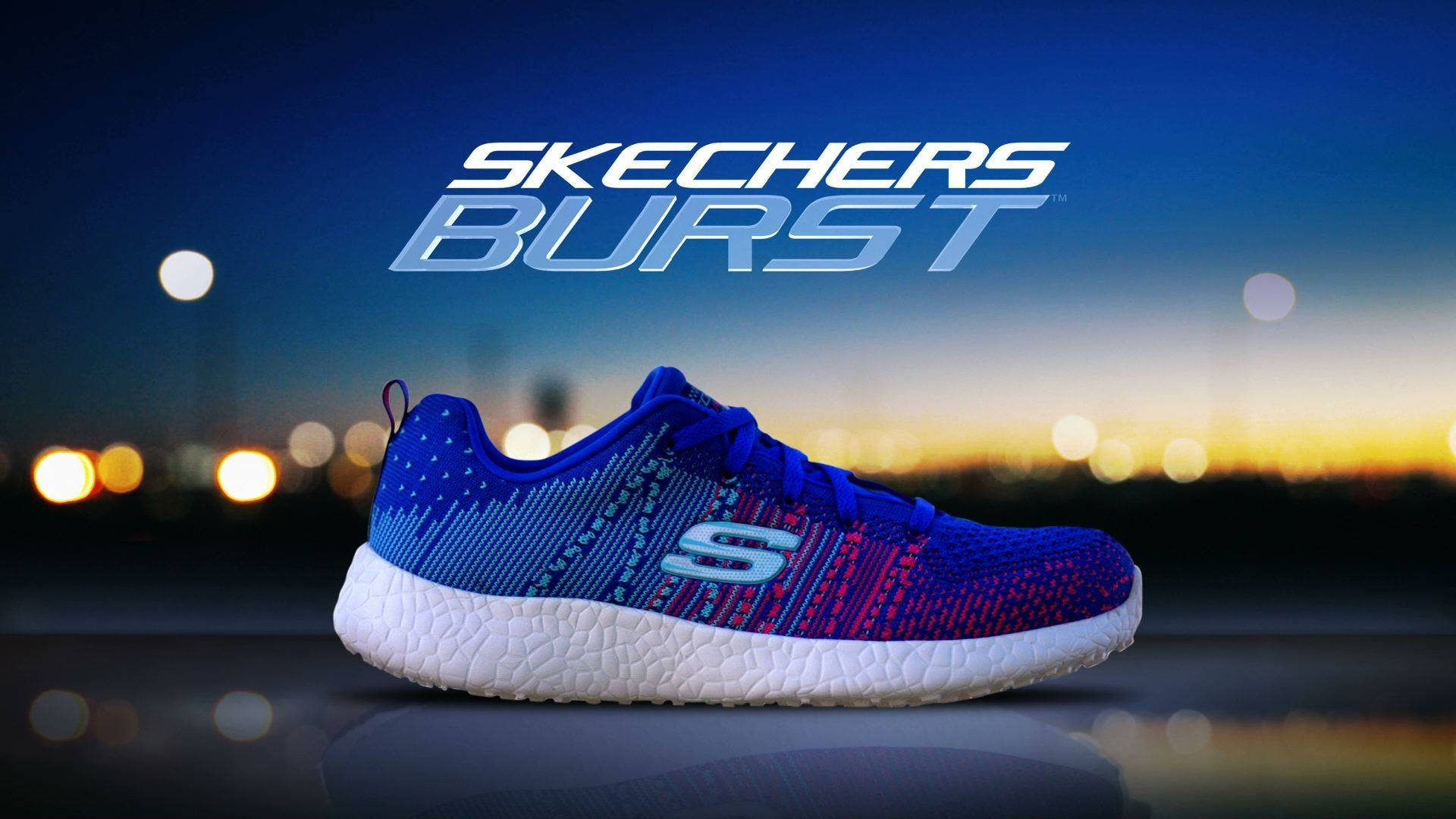 Gradient Skechers Burst