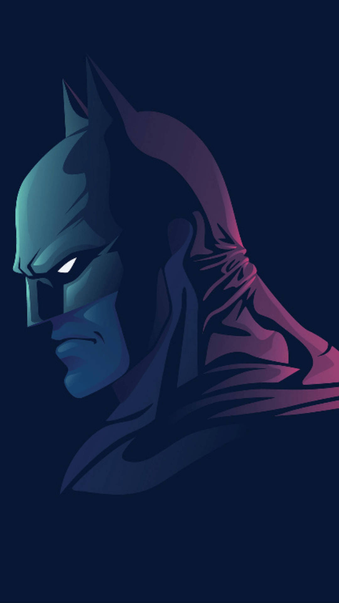 Gradient The Batman Iphone Background