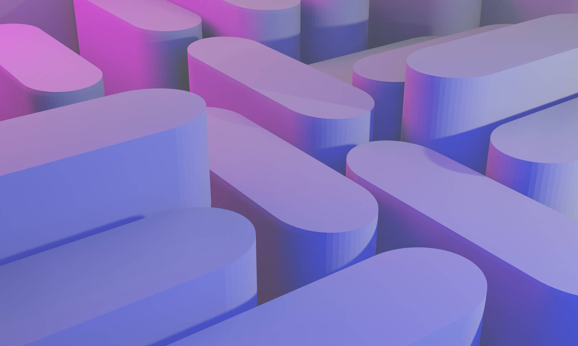 Gradient Violet Ellipses Animated Desktop Background