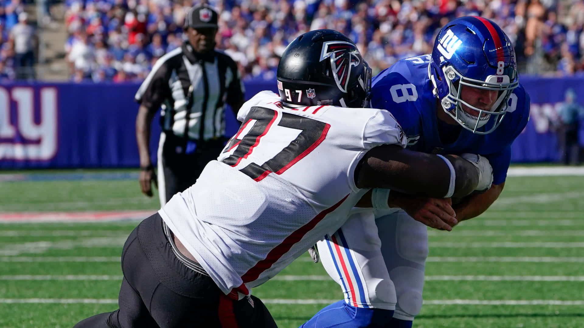 Grady Jarrett Defensive Tackle Football Background