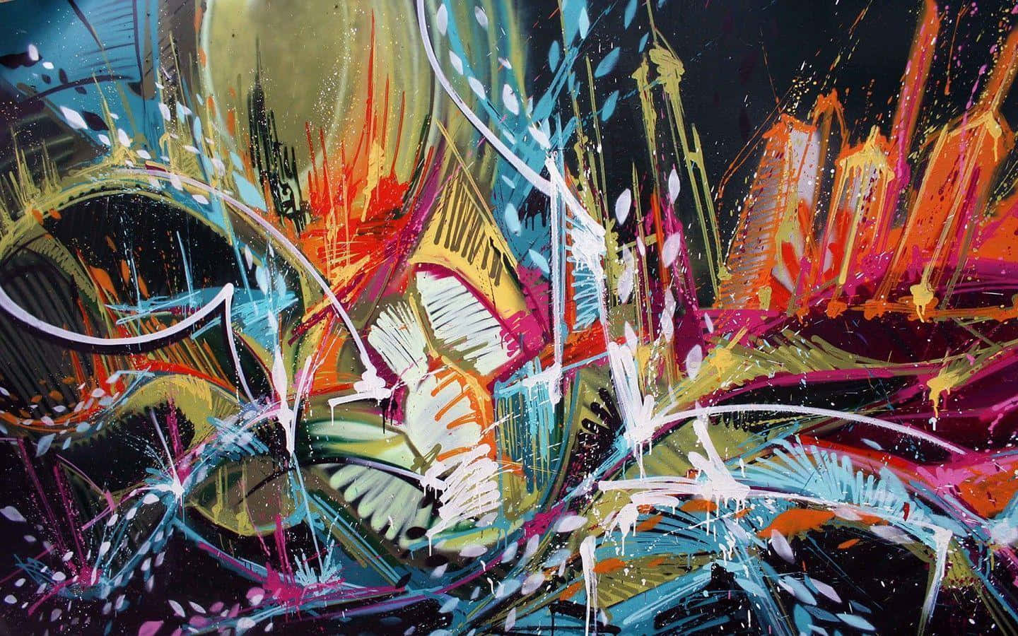 Graffiti Desktop 1440 X 900 Background