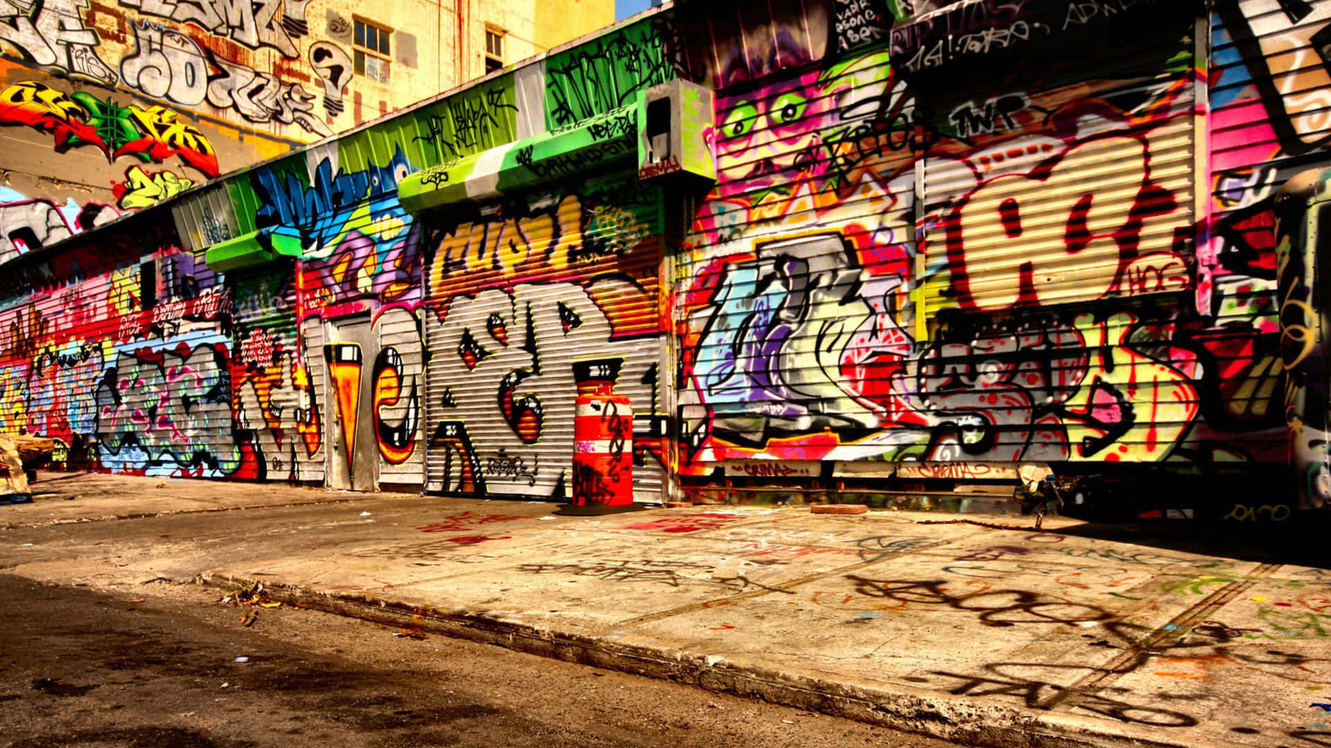 Graffiti Desktop 3840 X 2160 Background
