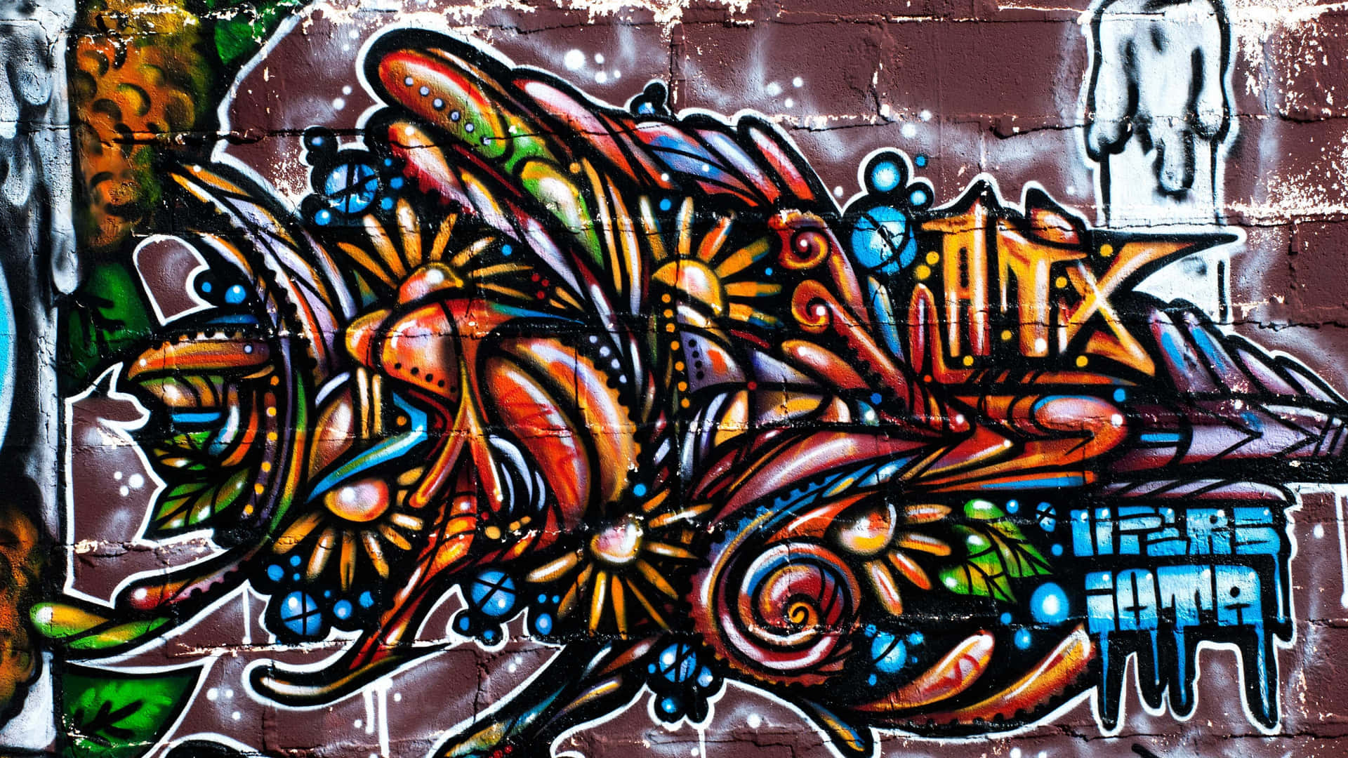 Graffiti Desktop 3872 X 2178 Background