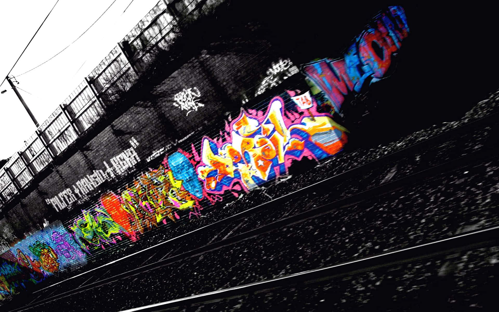 Graffiti Desktop Wallpaper Background