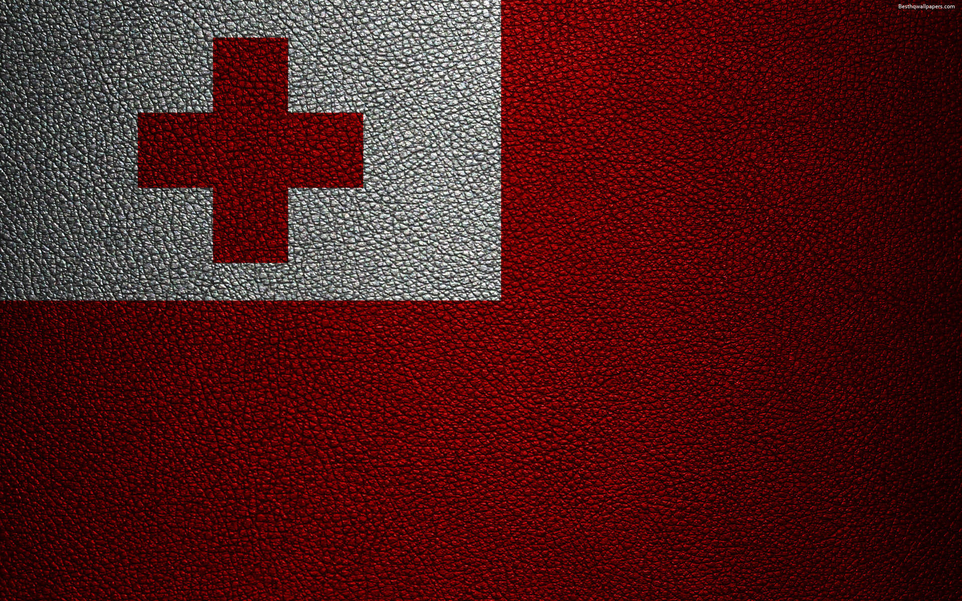 Grainy Tonga Flag Background