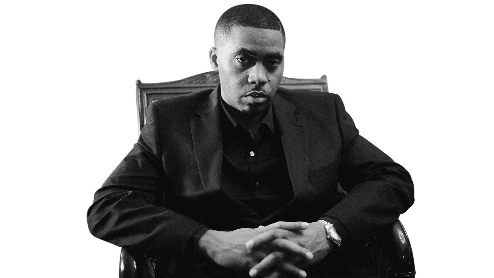 Grammy-nominated Rapper Nas Background