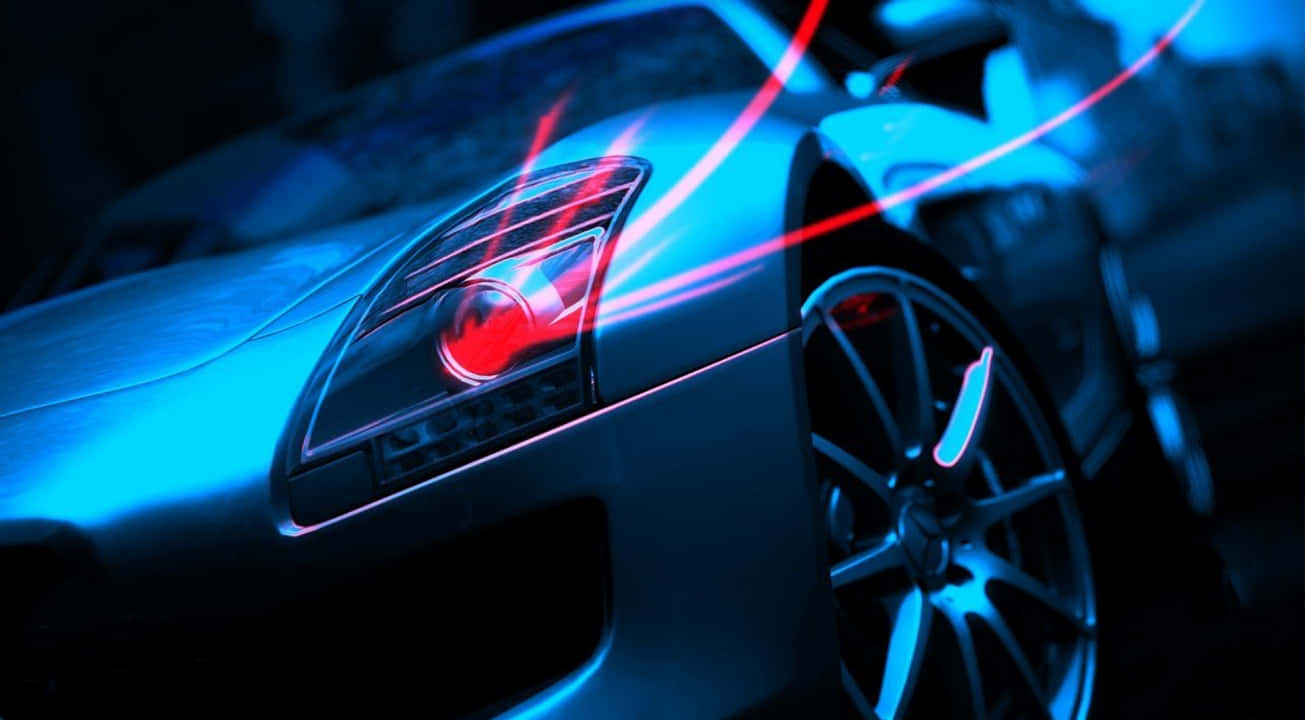 Gran Turismo 5 Sports Car 720p Close Up Shot Background