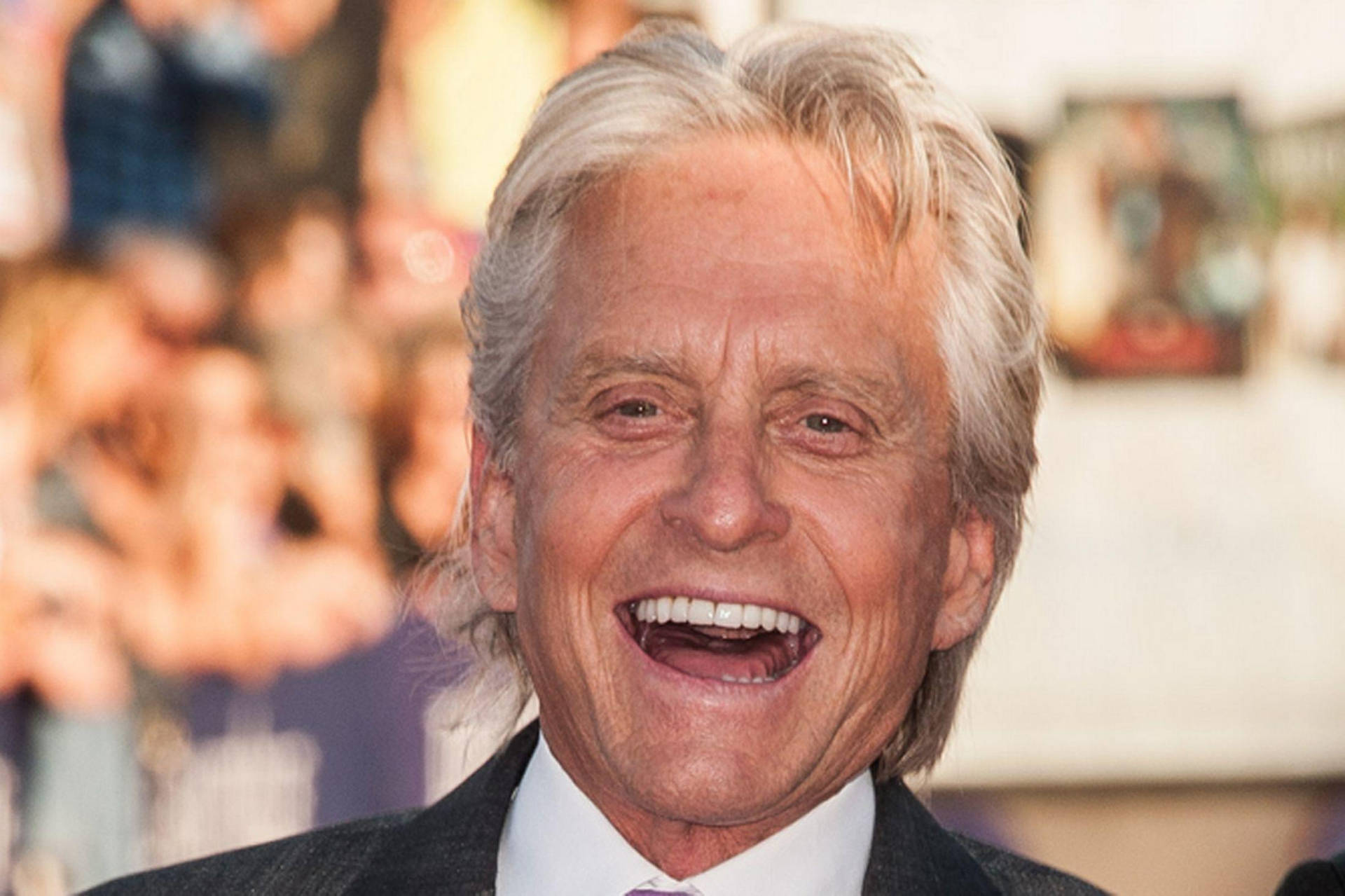 Grand American Actor Michael Douglas Background