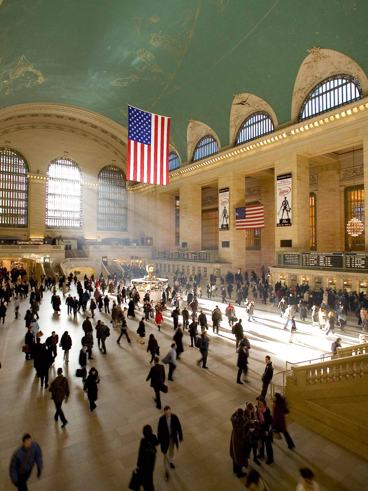 Grand Central Station Afternoon Background