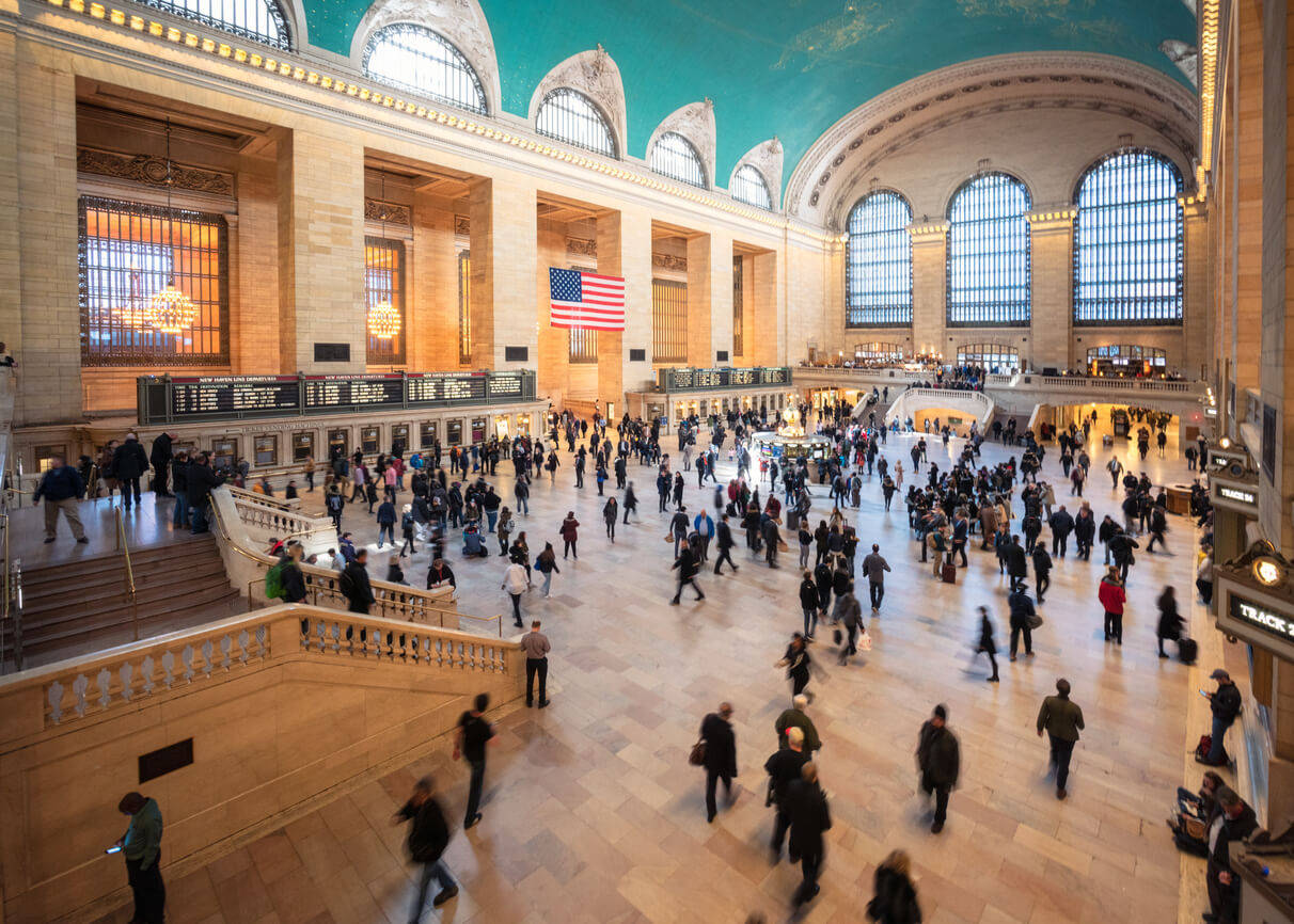 Grand Central Station Busty Afternoon Background