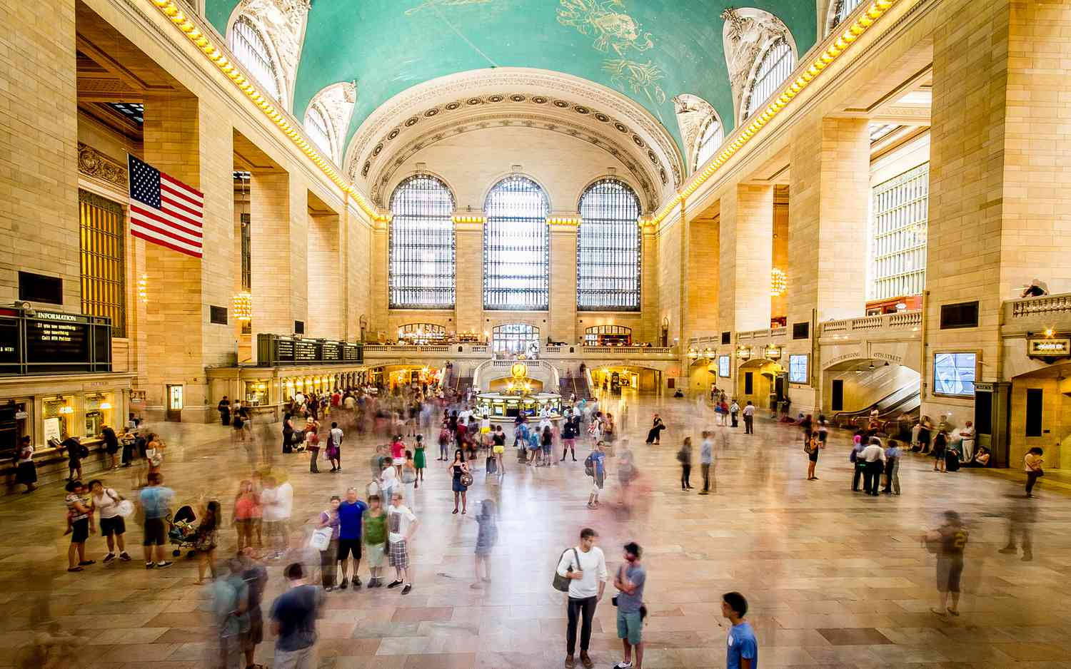 Grand Central Station Busy Floor