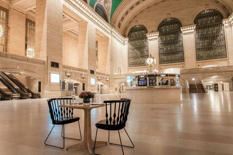 Grand Central Station Empty Background