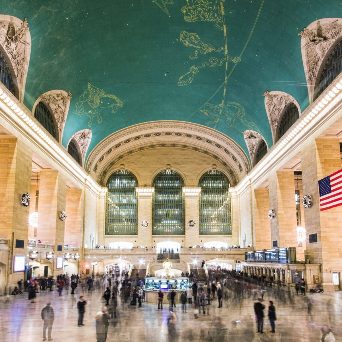 Grand Central Station Fancy Ceiling