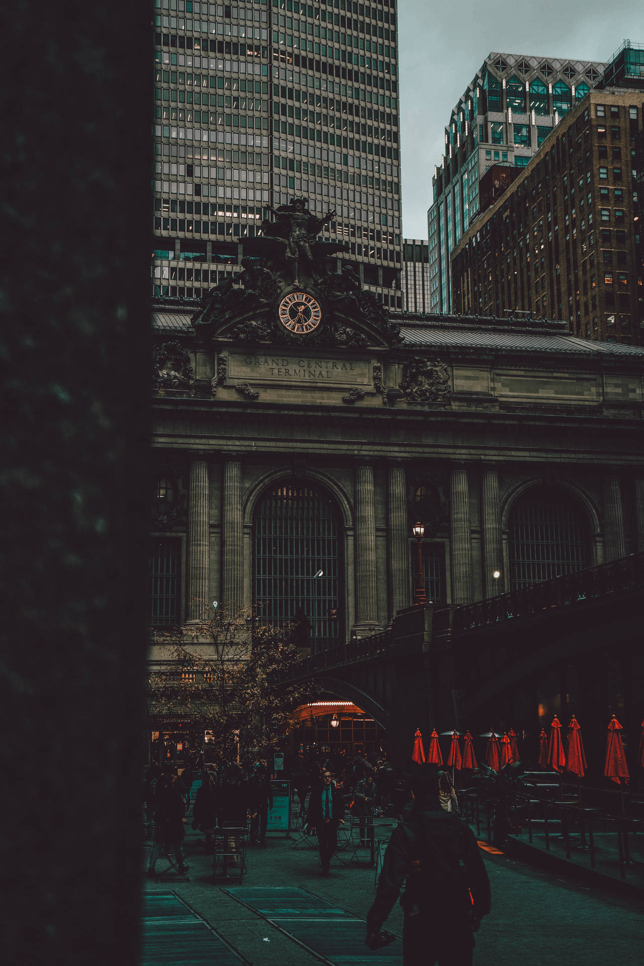 Grand Central Station Front Background