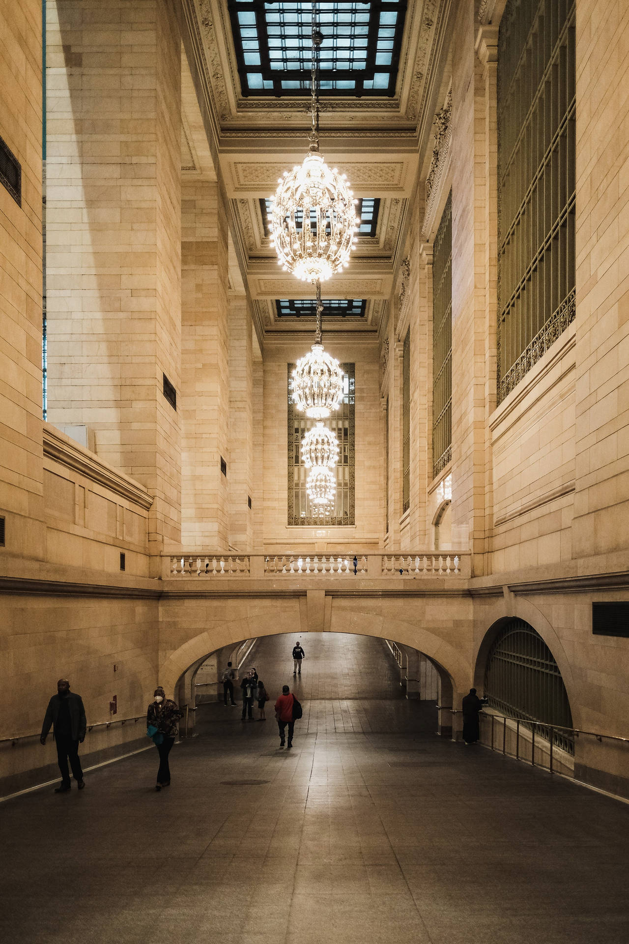 Grand Central Station Underpass Background