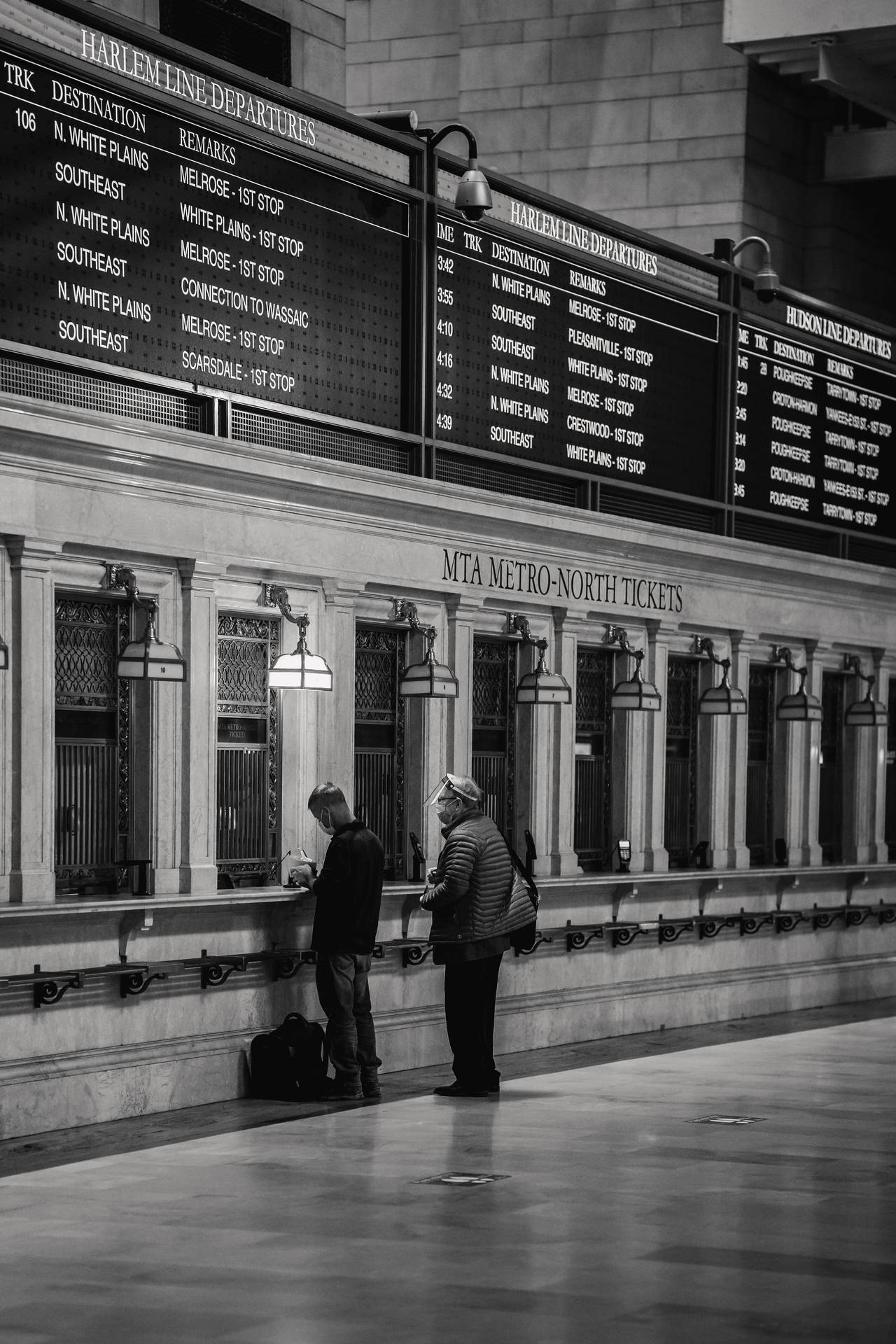 Grand Central Station Vintage Schedule Background