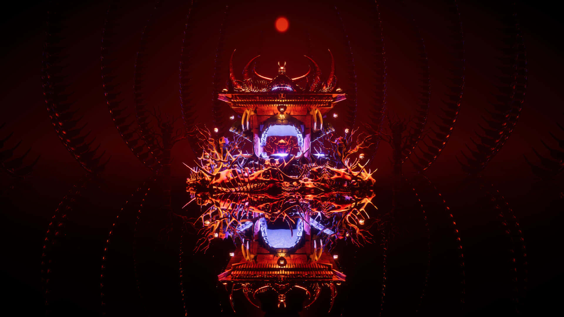 Grand Malevolent Shrine [wallpaper]