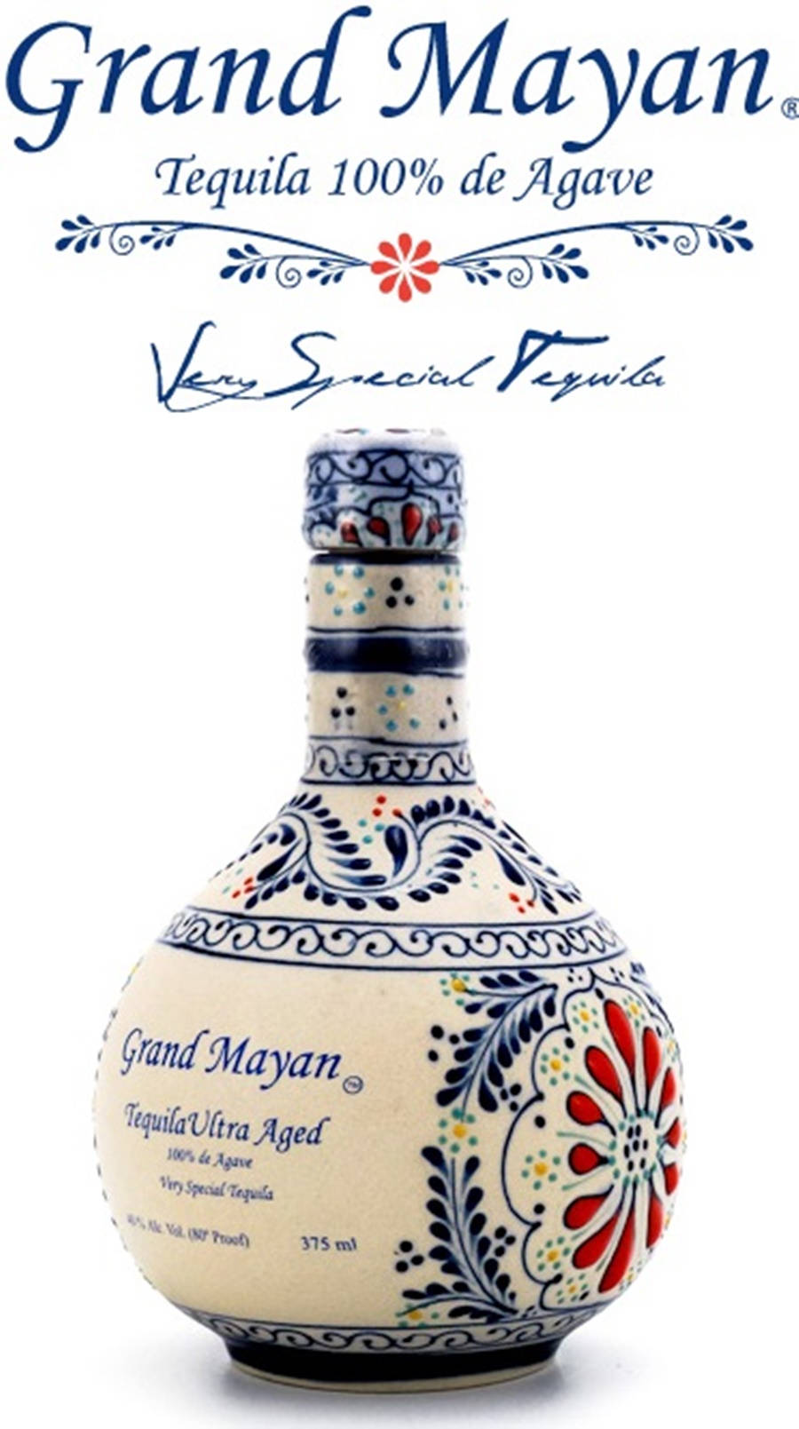 Grand Mayan Silver Tequila Bottle Poster Photography Background