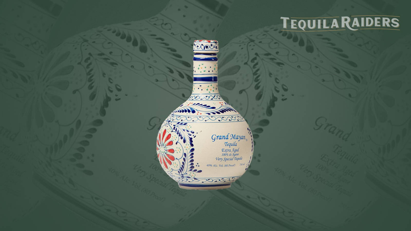 Grand Mayan Tequila Raiders Bottle Photography Background