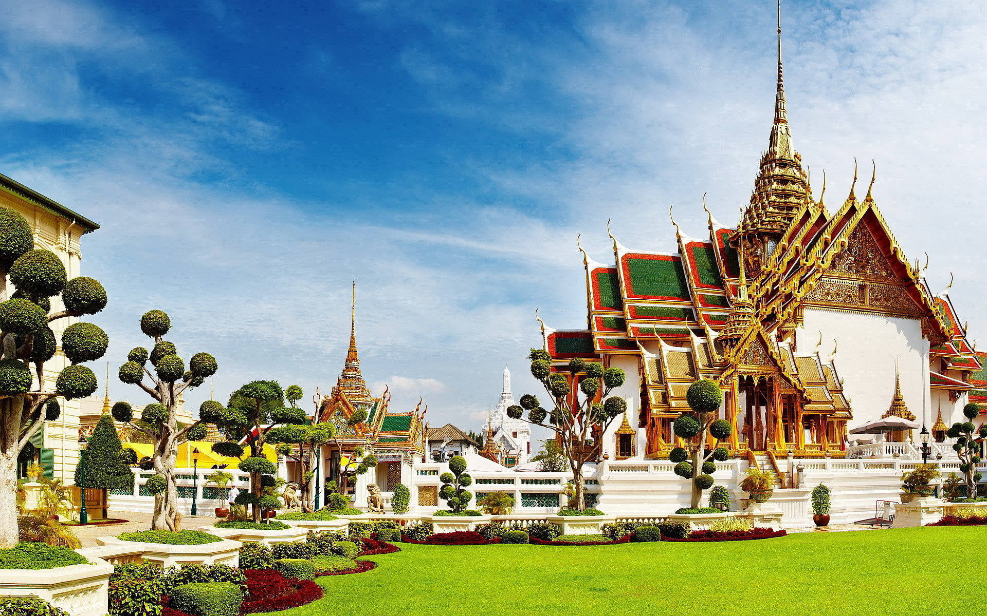 Grand Palace Bangkok Photography Background