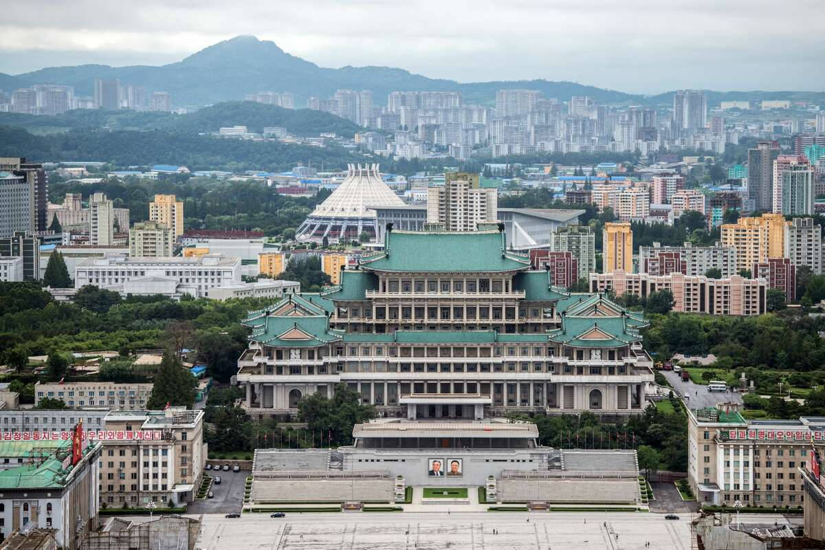 Grand Peoples Study House In Pyongyang