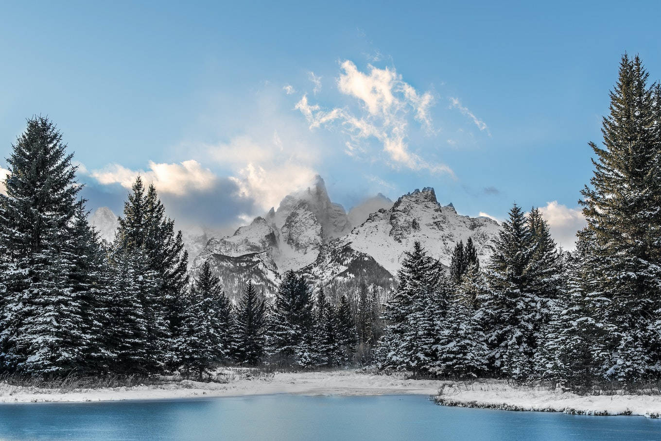 Grand Teton National Park Blue Aesthetic