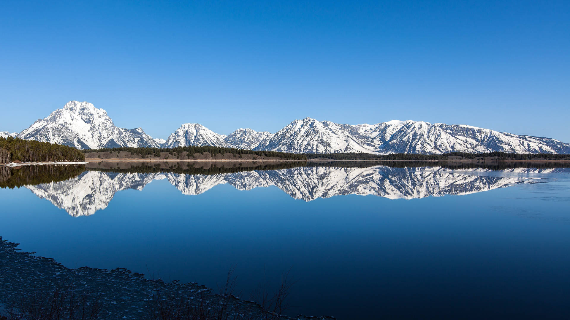 Grand Teton National Park Perfect Reflection