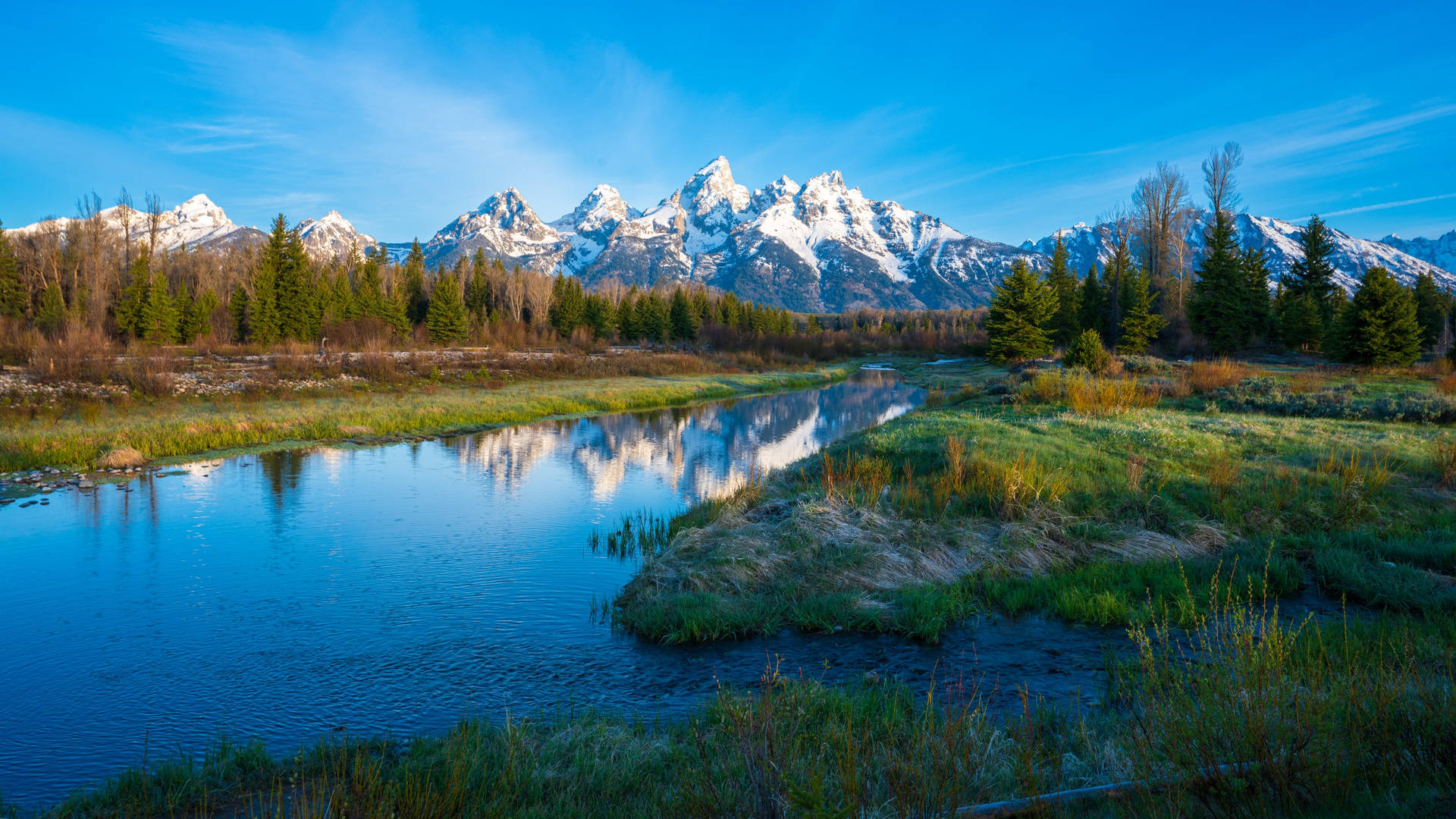 Grand Teton National Park Wide View