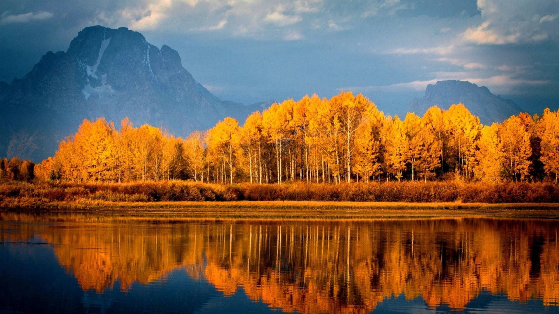 Grand Teton Park Autumn Macbook Background