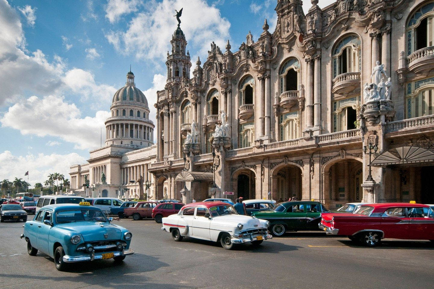 Grand Theater Havana Cuba Background