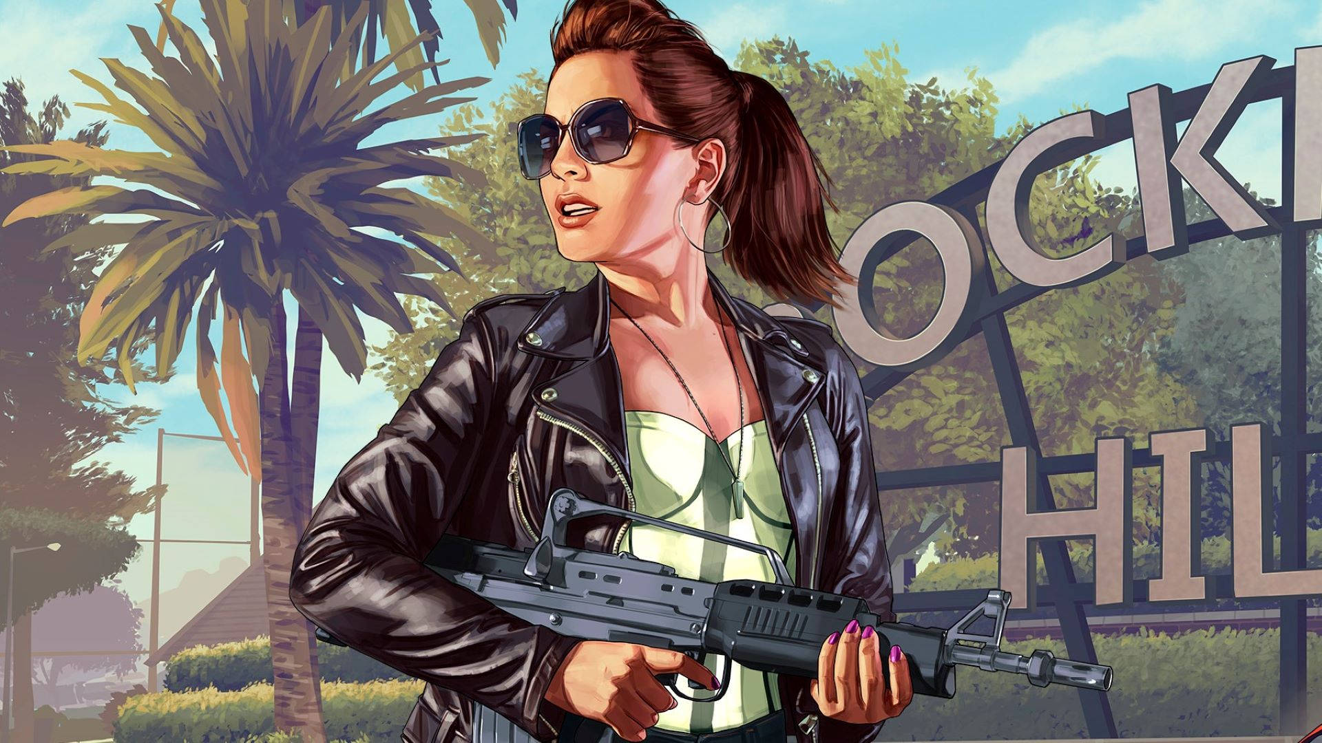 Grand Theft Auto 5: Experience The Thrill Background