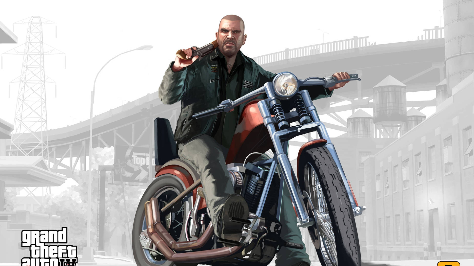 Grand Theft Auto Johnny Klebitz Cover Background