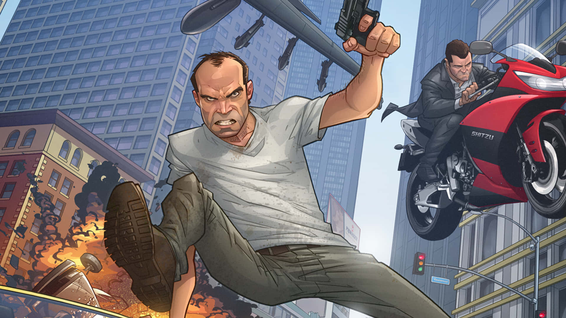 Grand Theft Auto V - An Open World Adventure