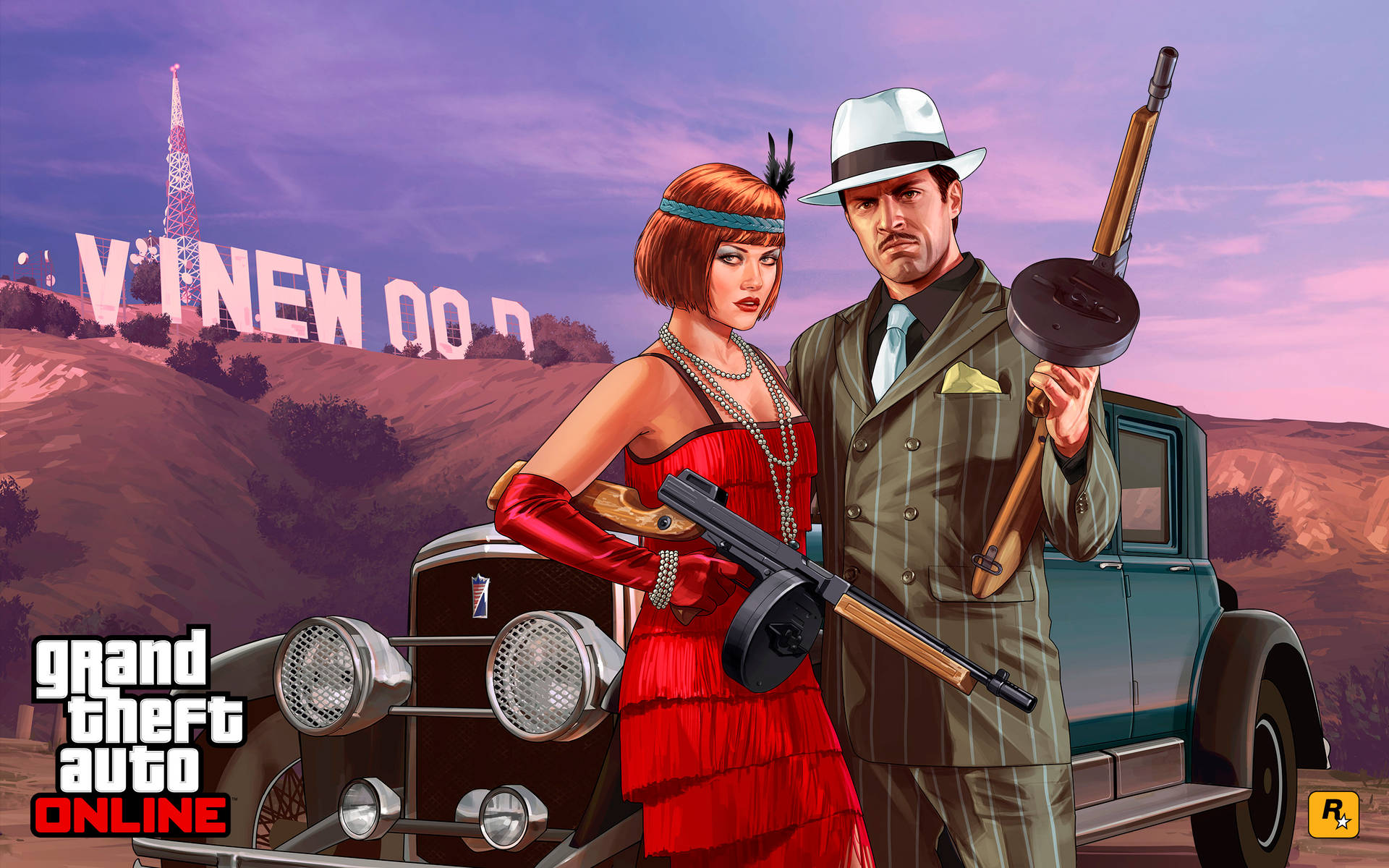 Grand Theft Auto V Gatsby Gangsters Background