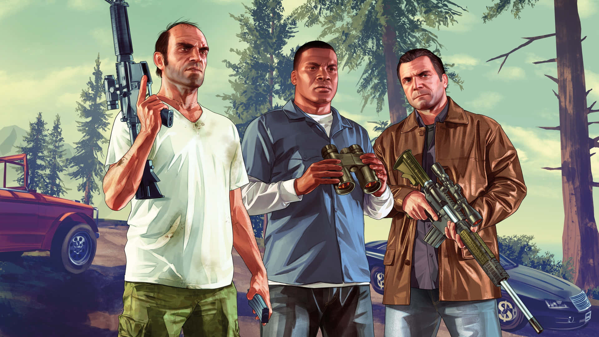 Grand Theft Auto V In Stunning 4k Resolution