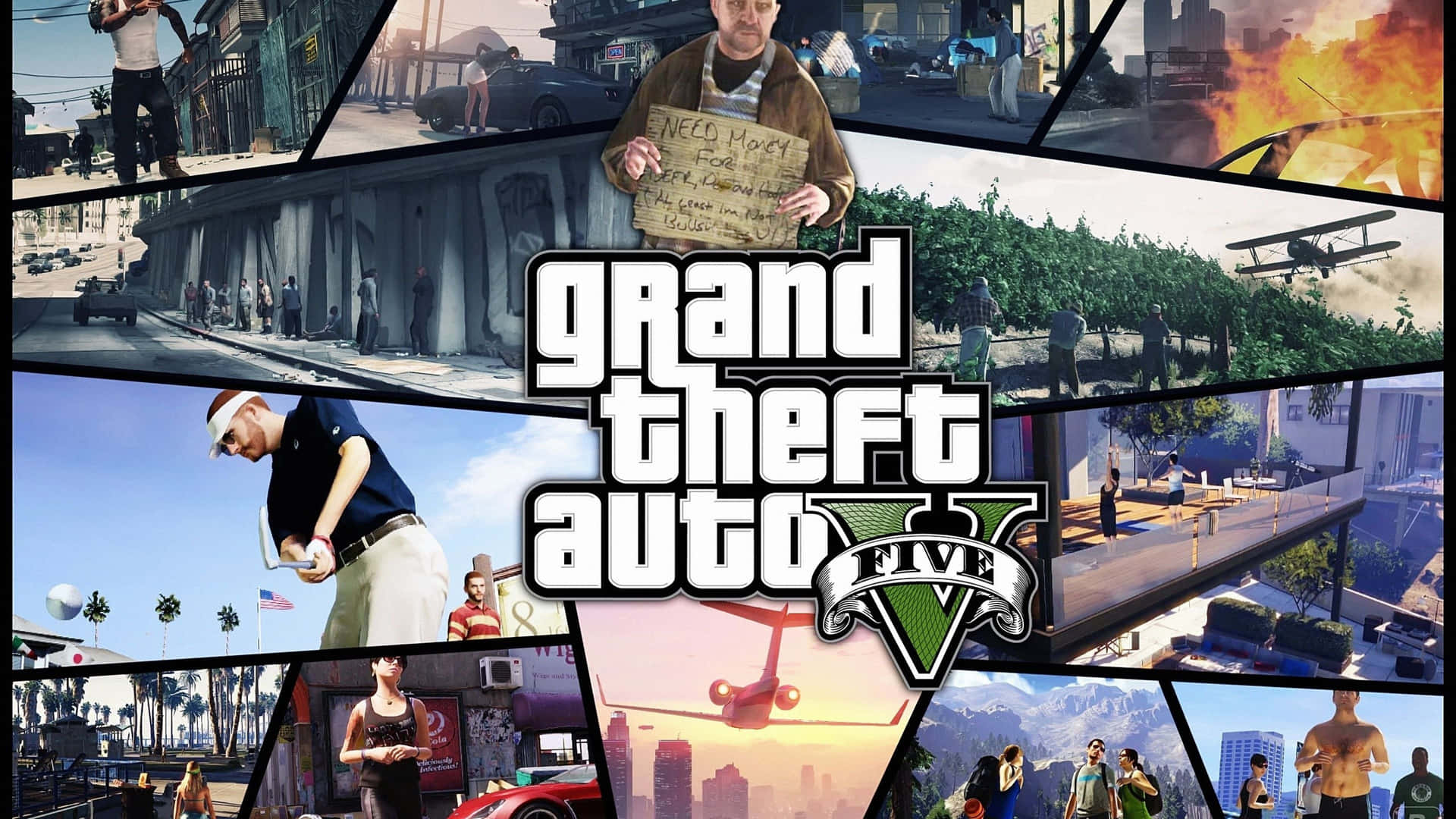 Grand Theft Auto V In Stunning 4k Resolution Background