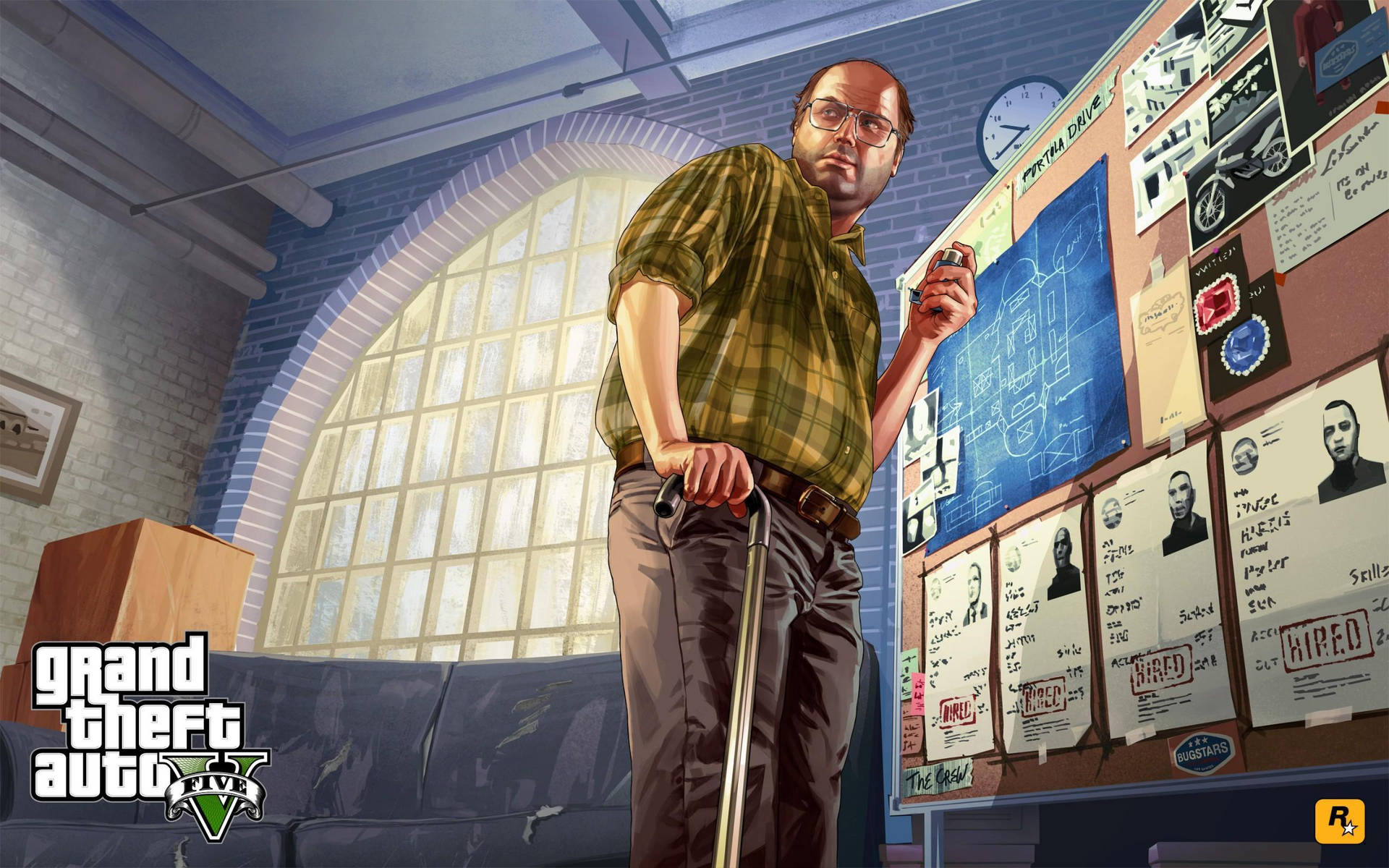 Grand Theft Auto V, Lester's Intense Moment. Background