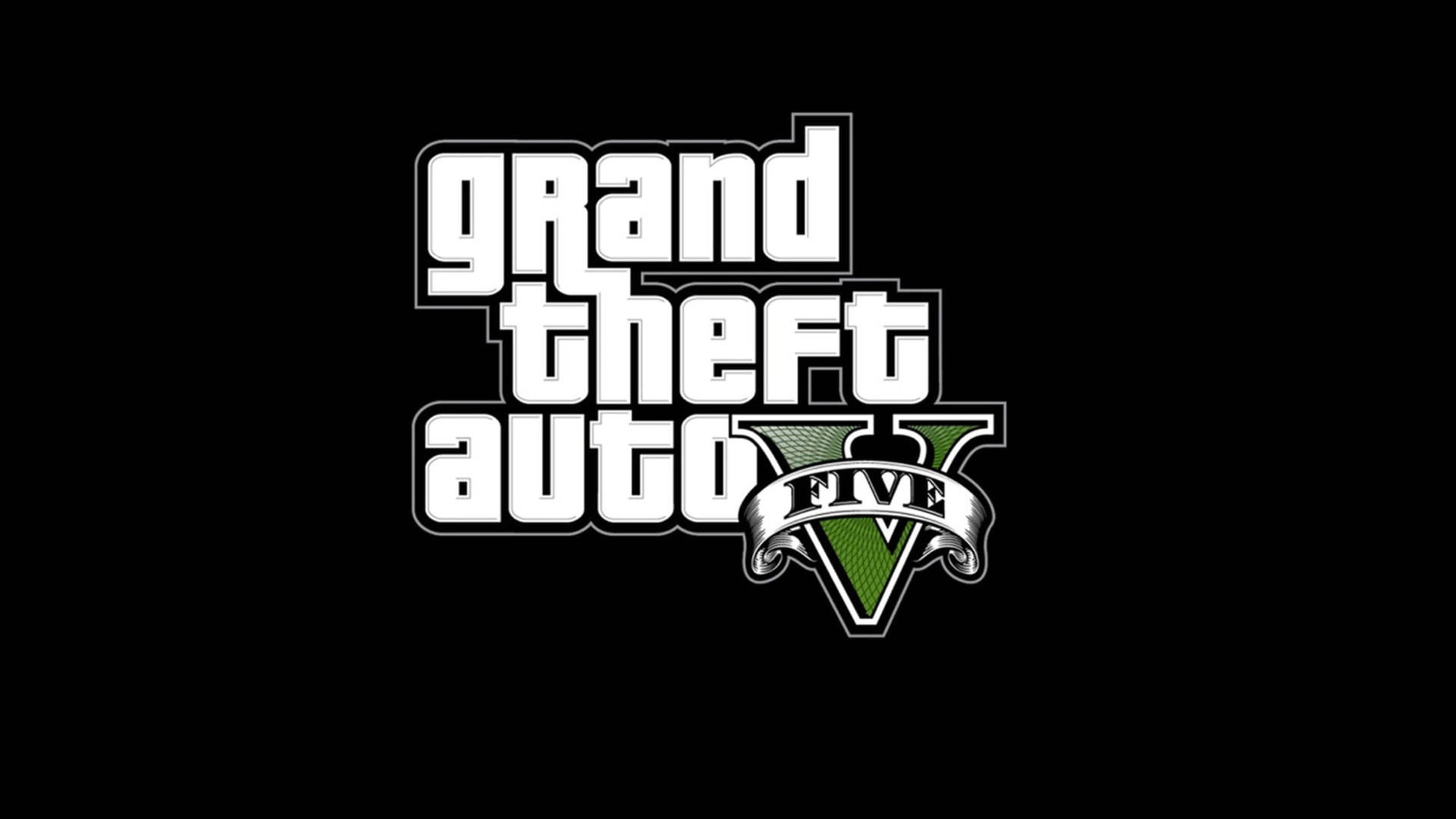 Grand Theft Auto V Logo Background