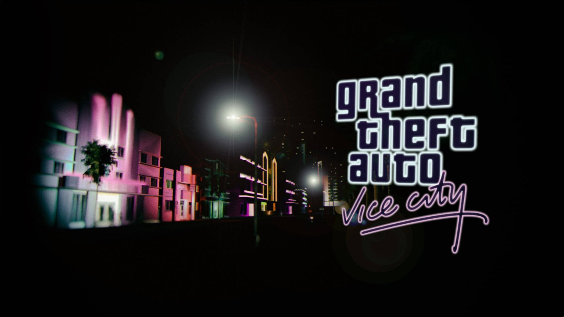 Grand Theft Auto Vice City Cover Background