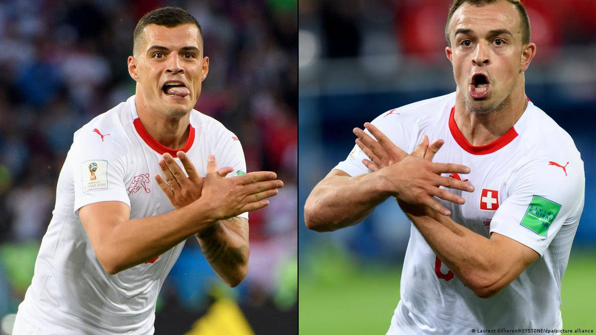 Granit Xhaka And Xherdan Shaqiri Background