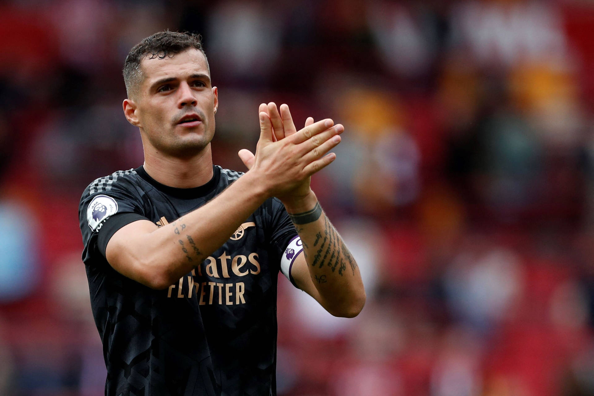 Granit Xhaka Clapping Background