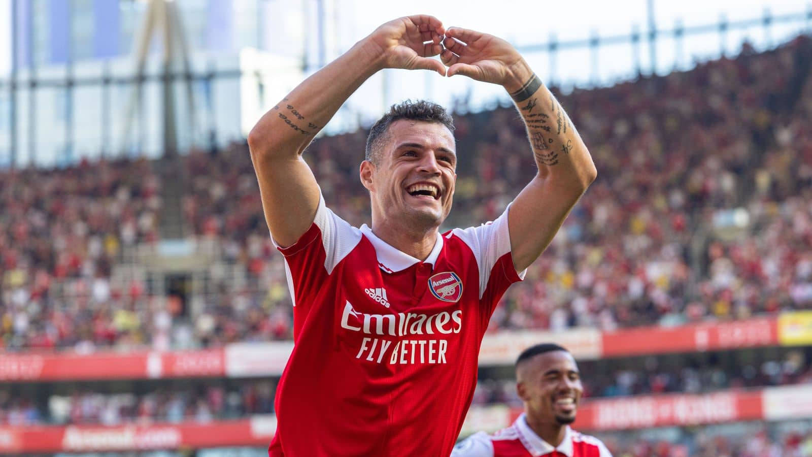 Granit Xhaka Happy