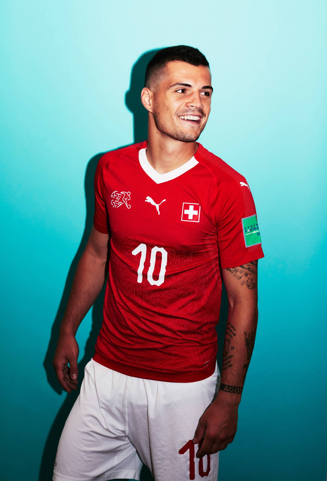 Granit Xhaka Happy