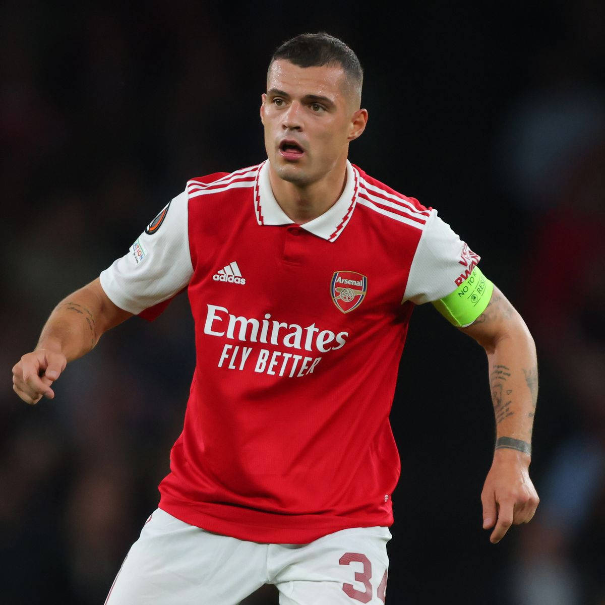 Granit Xhaka Red Shirt