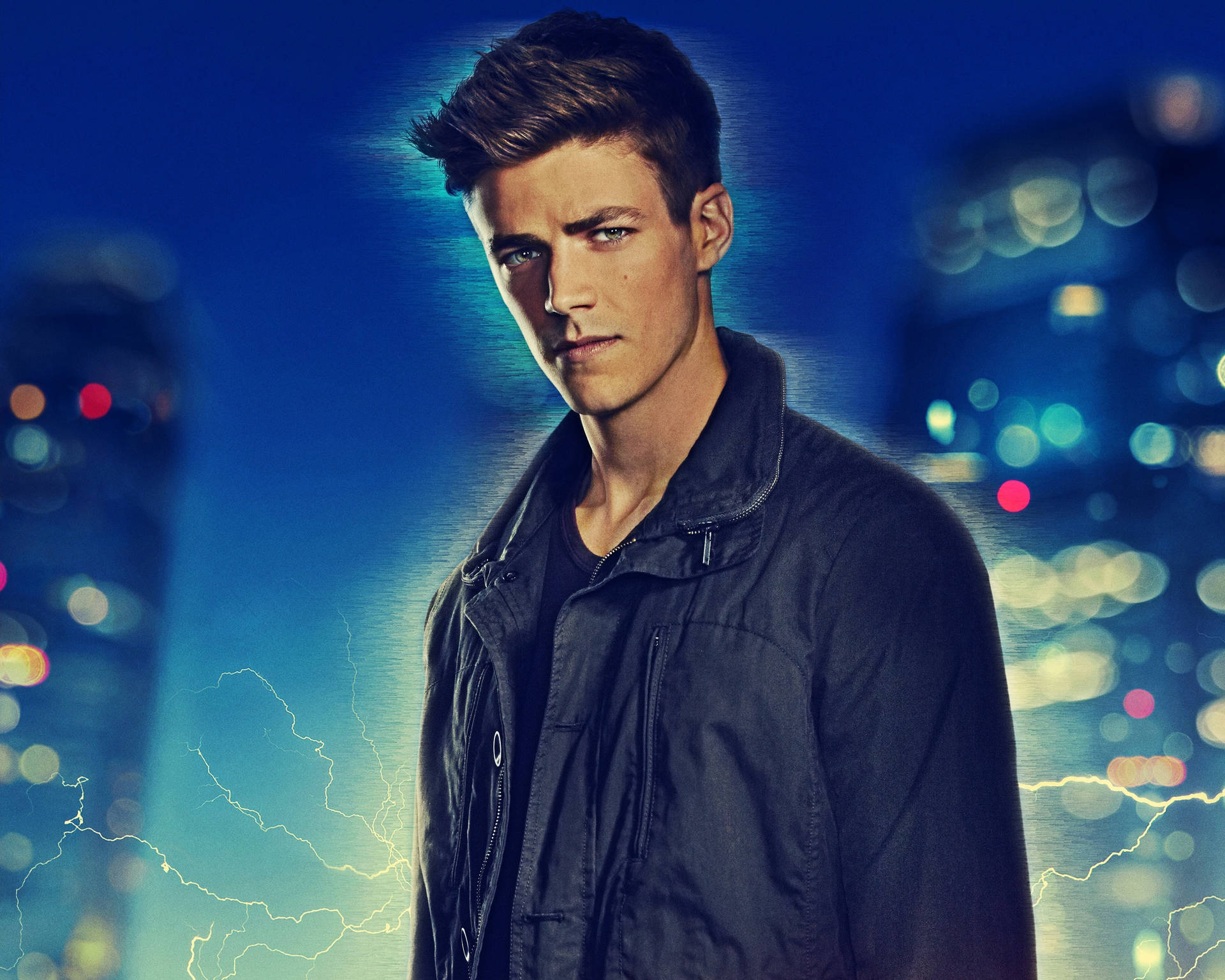 Grant Gustin As Barry Allen Background